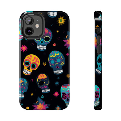 Sugar Skull iPhone Case | Day of the Dead Elegance for Apple iPhone Models