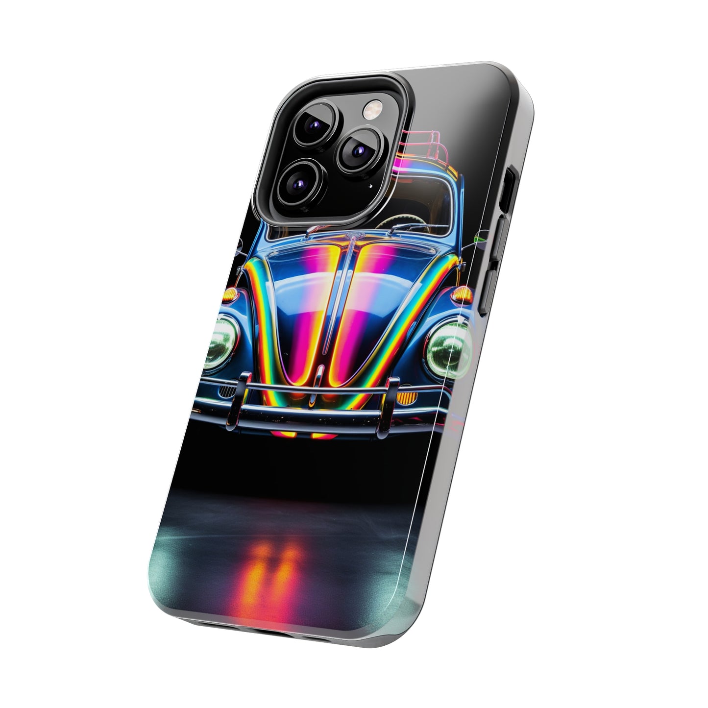 iPhone Case | Colorful Journeys: Psychedelic VW Bug iPhone Tough Case