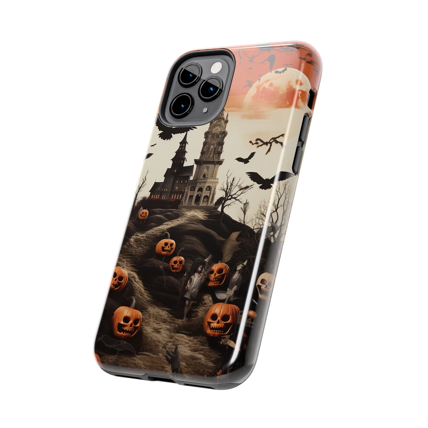 Creepy Halloween iPhone Case | Embrace Spooky Style and Haunting Ambiance