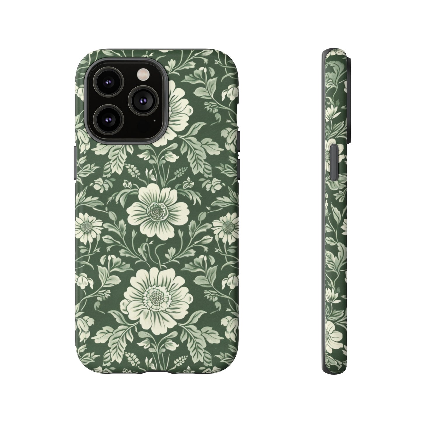 Floral Sage Green Wildflower Phone Case