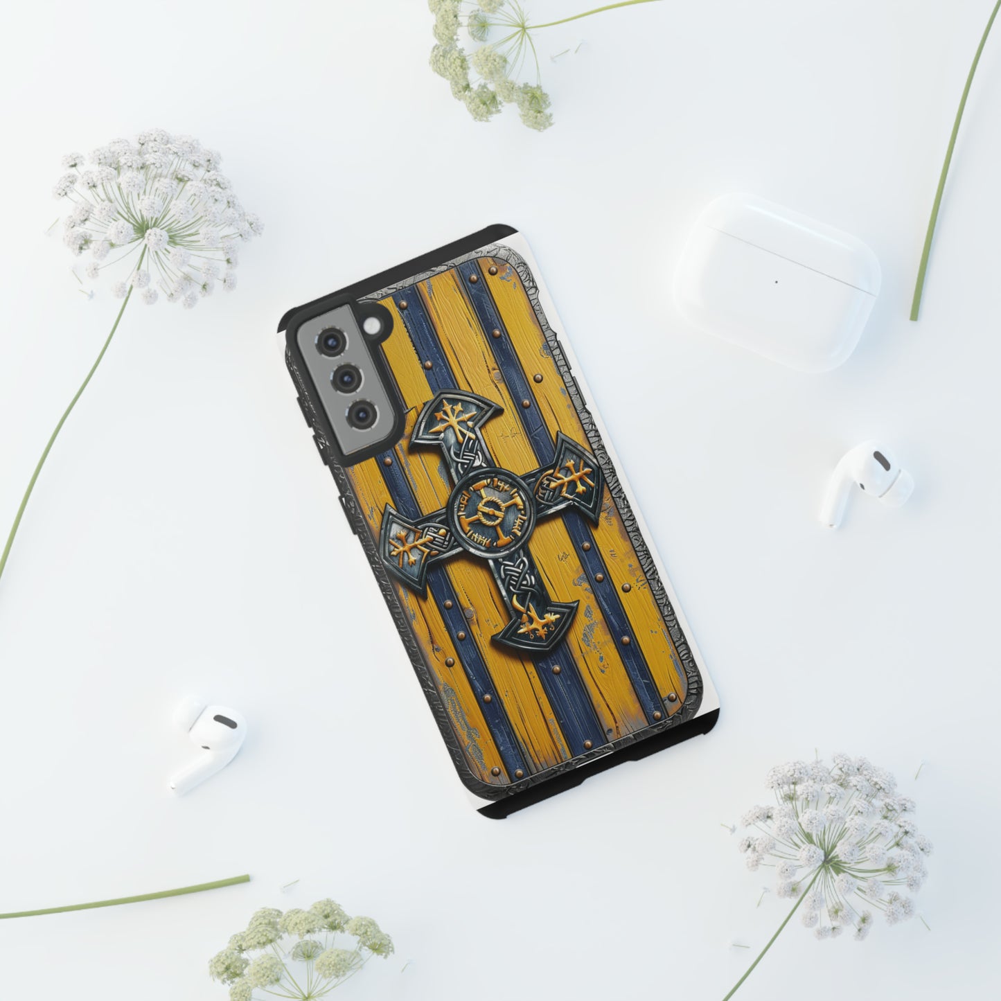 Viking Battle Shield Phone Case