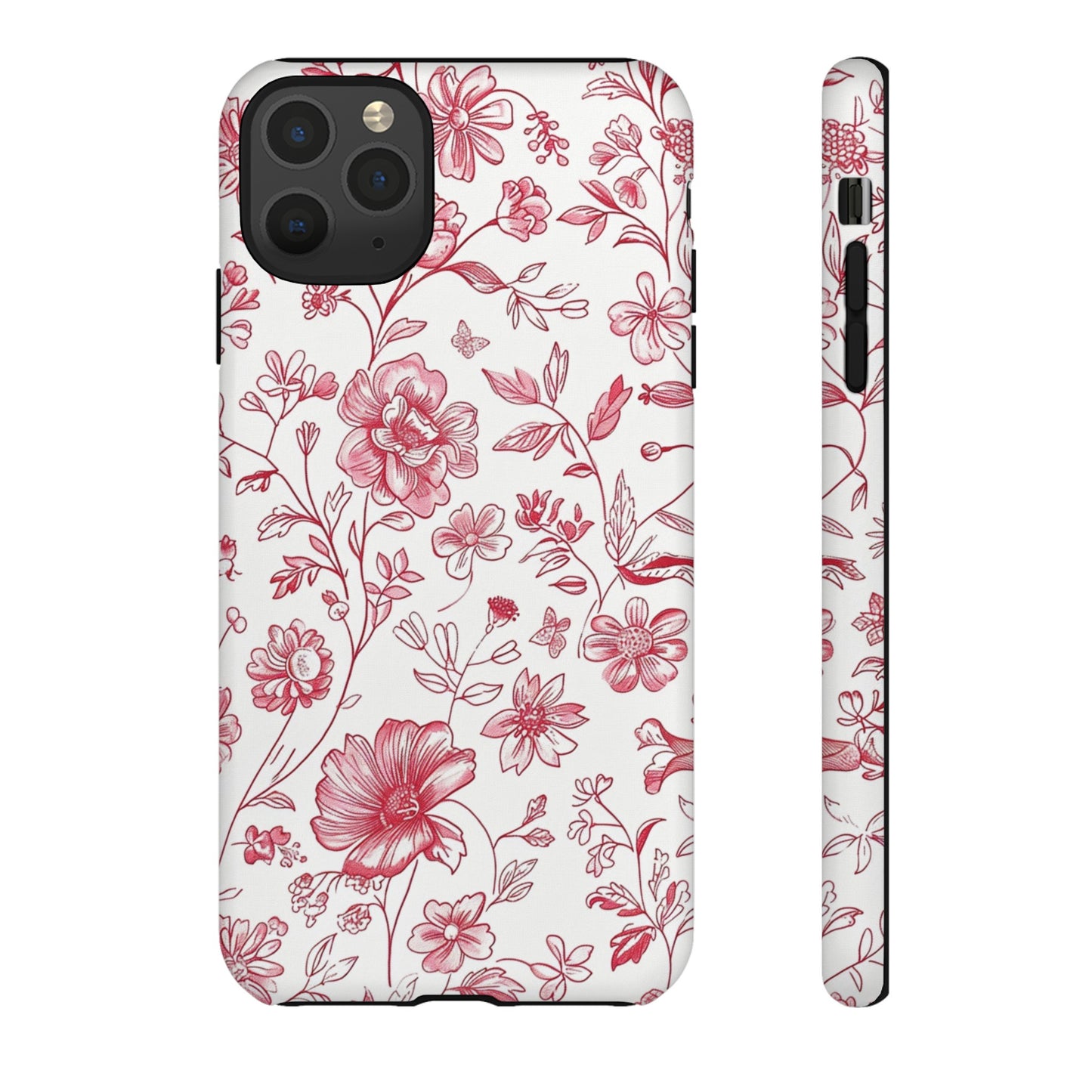 Pink Floral Wildflower Phone Case