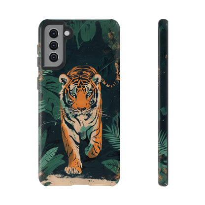 Retro Jungle Tiger Phone Case