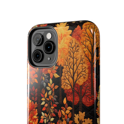 Forest Embroidered Style Phone Case