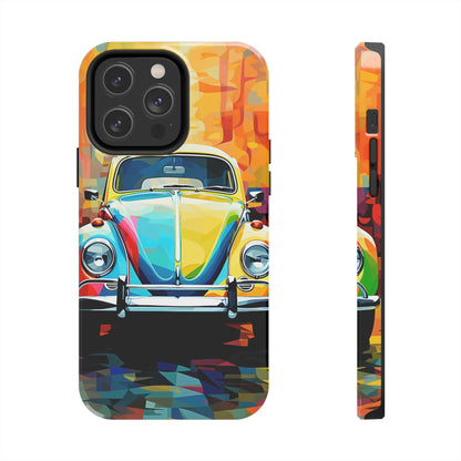 VW Bug Phone Case Retro iPhone Tough Case – Volkswagen beetle iPhone case