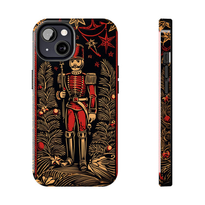 Guardian of Yuletides Past: Vintage Christmas Toy Soldier | Tough iPhone Case