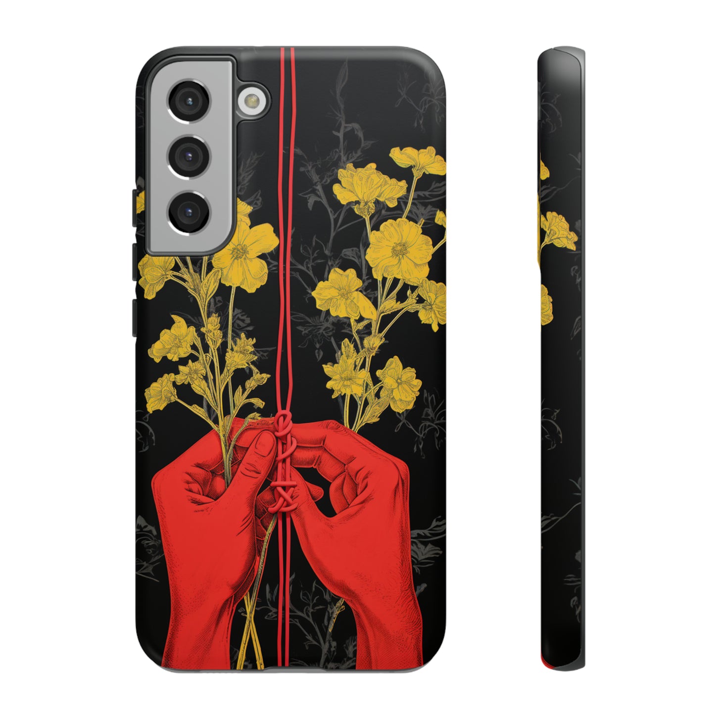 We Are All Connected Floral Phone Case