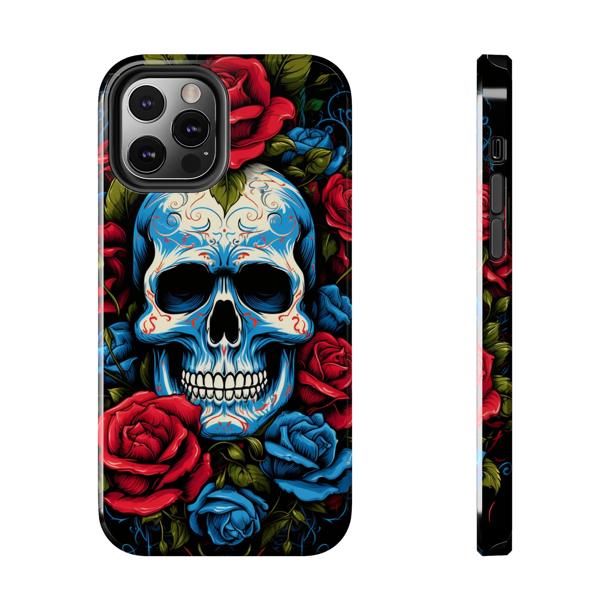 iPhone 14 Pro Max case highlighting the contrast of life and death