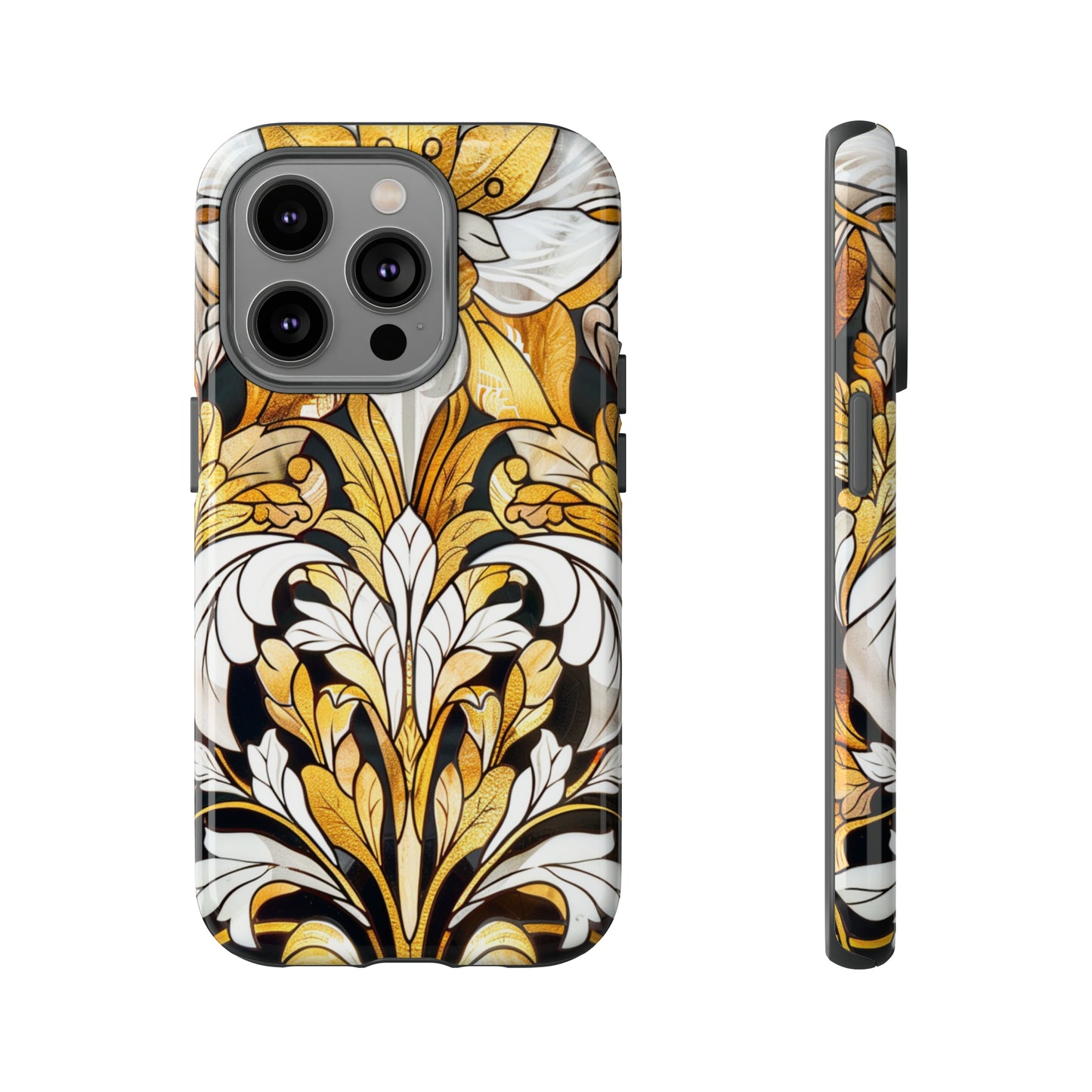 Art Deco Stained Glass floral Phone Case