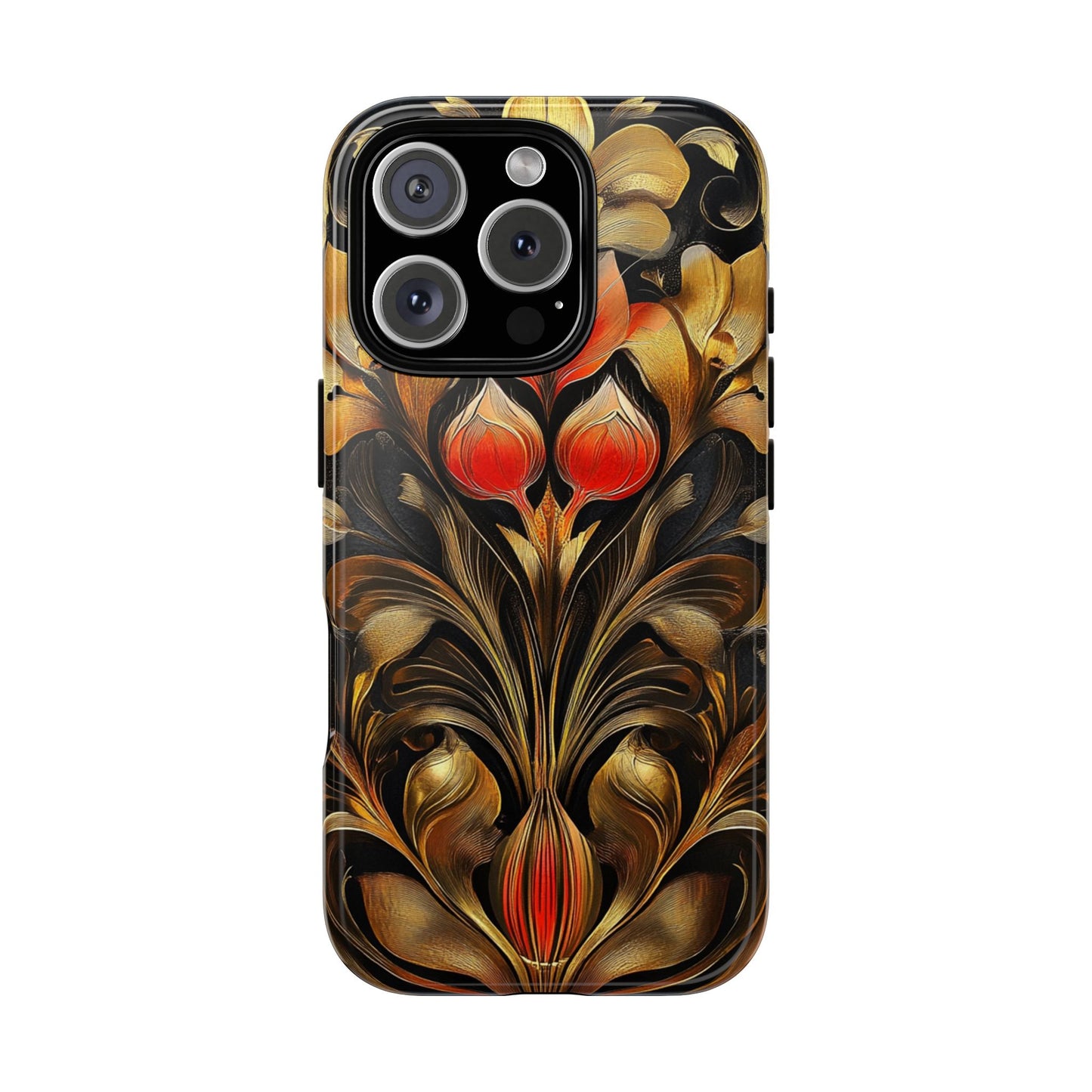 Gold Floral Art Deco Phone Case