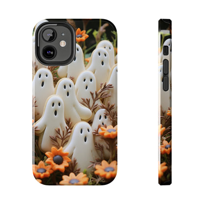 Sweet Spook: Cute Halloween Cookie Ghost | Adorable & Festive Accessory for iPhone Models 11 through 14 Pro Max