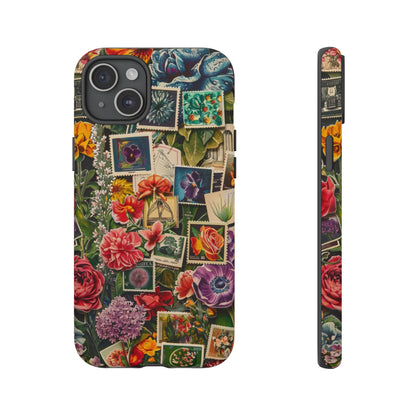 Vintage Floral Stamps Phone Case