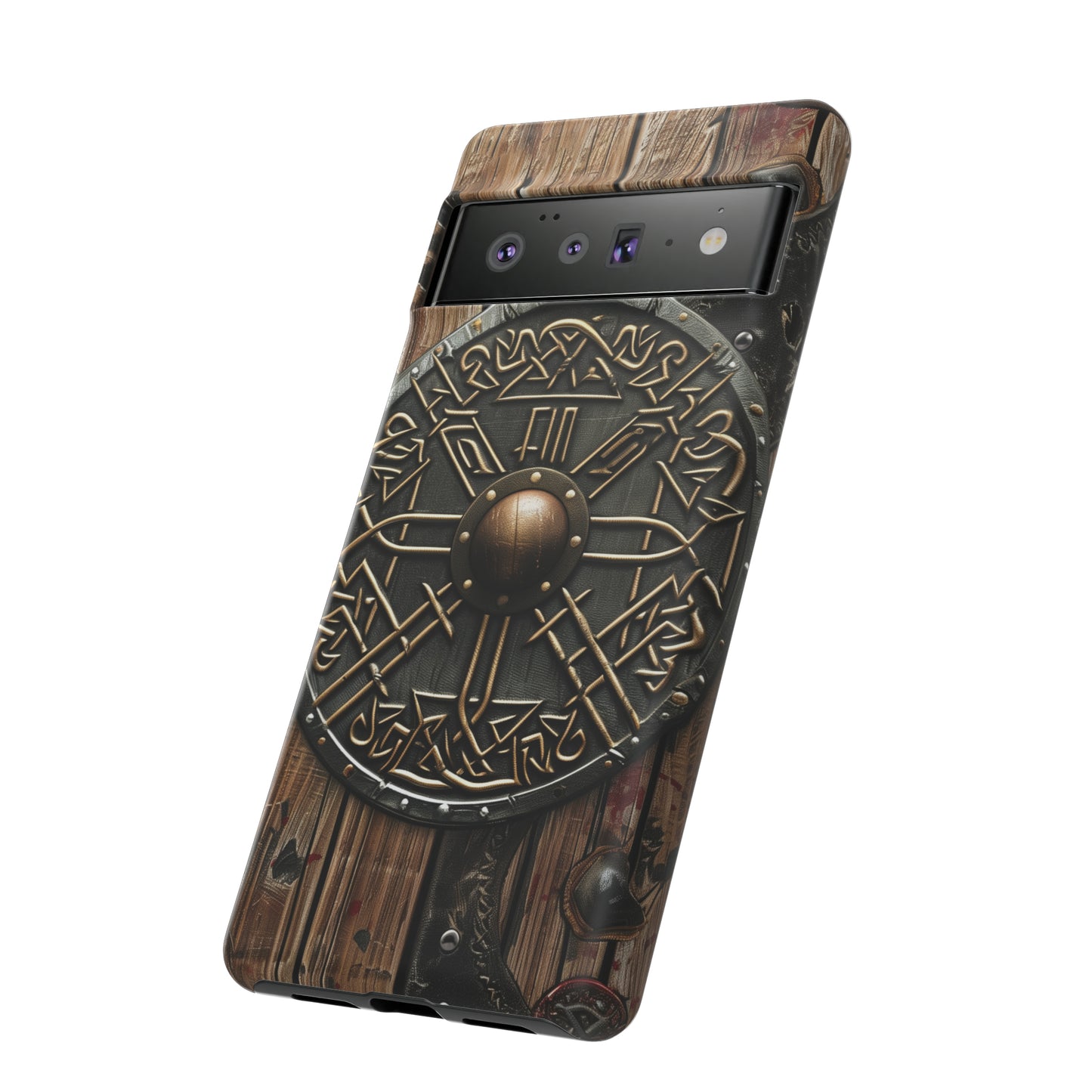 Viking Battle Shield Phone Case