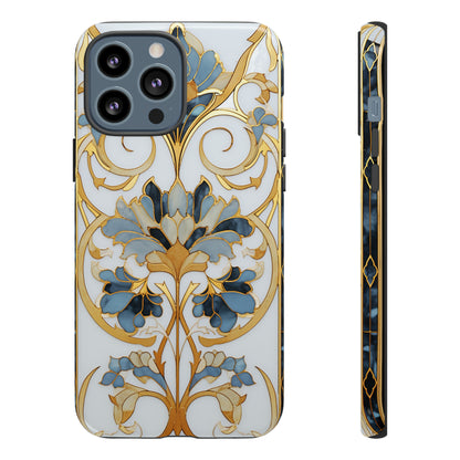 Art Deco Floral Gold