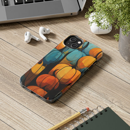 Halloween Fall Pumpkins iPhone Case | Embrace the Spooky Autumn Vibes