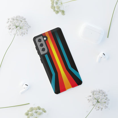 Retro Lines 1980s Flashback Phone Case