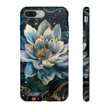 Spiritual lotus stained glass case for iPhone 14 Pro Max