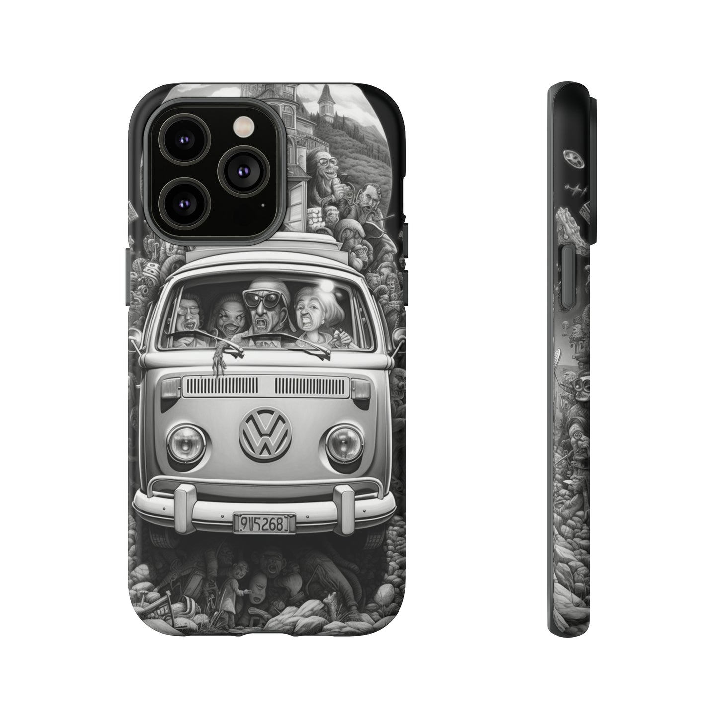 Vintage VW Camper Van iPhone Case