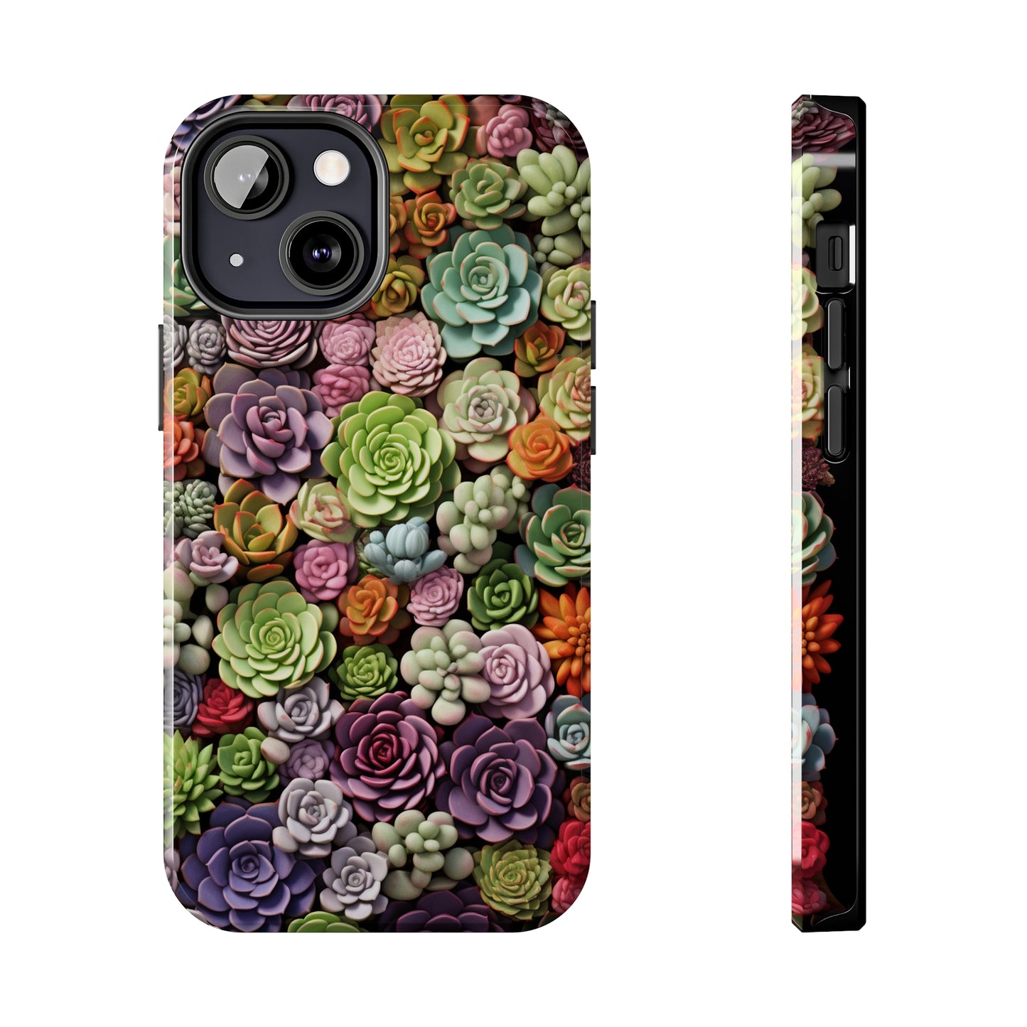 Succulent Desert Cactus Floral iPhone Case | Embrace the Beauty of Arid Elegance