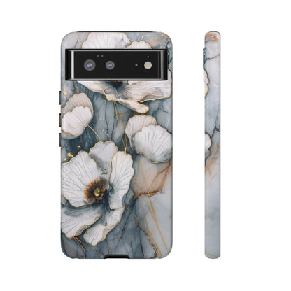 Flowers and Gold Phone Case