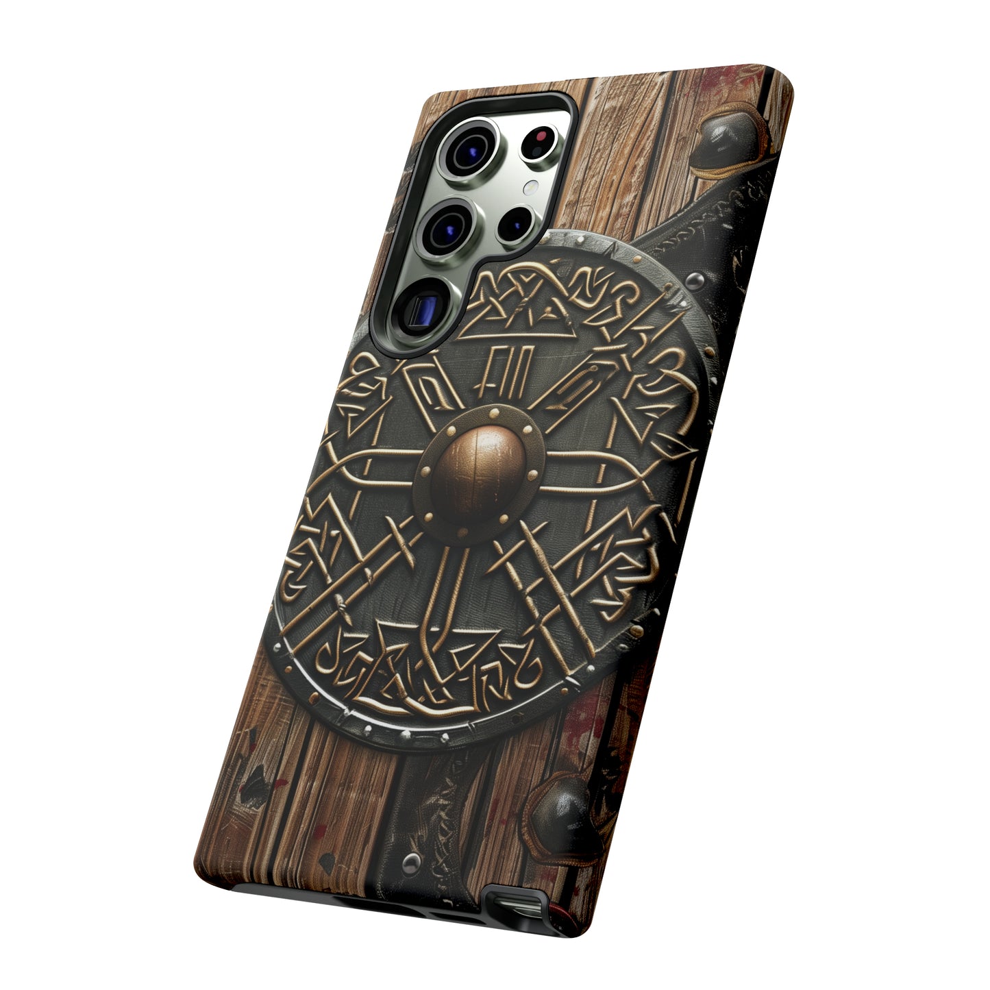 Viking Battle Shield Phone Case