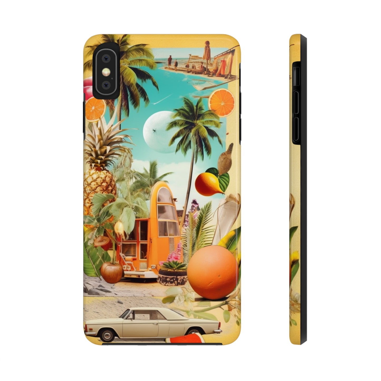 Summer Vibrations iPhone Tough Case | Embrace the Energetic Spirit of Summer with Reliable Protection