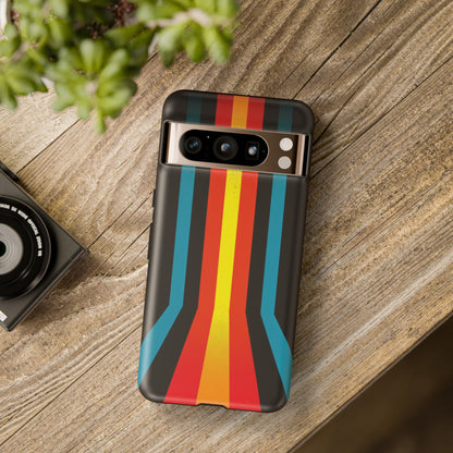 Retro Lines 1980s Flashback Phone Case