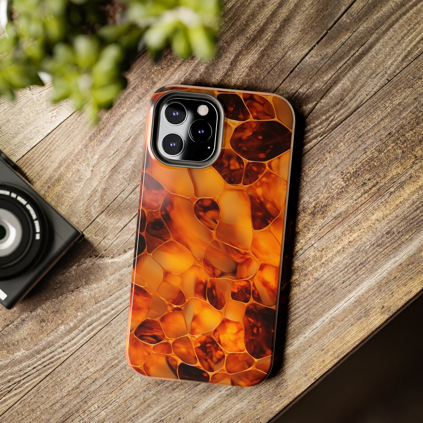 Retro Tortoise Shell iPhone Case | Vintage Elegance and Modern Protection