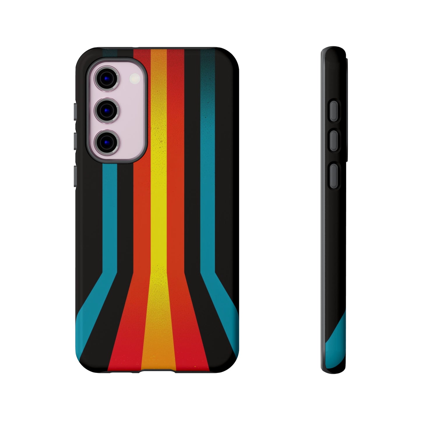 Retro Lines 1980s Flashback Phone Case