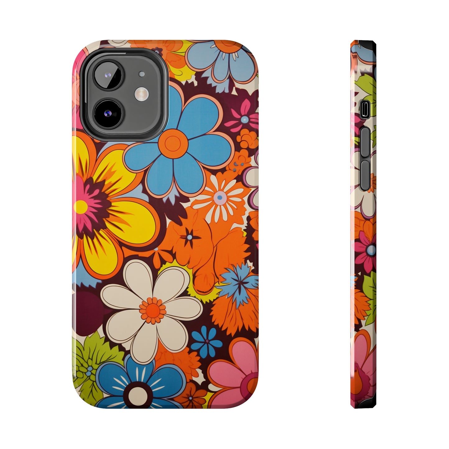 Trippy Hippie Psychedelic Floral Fusion