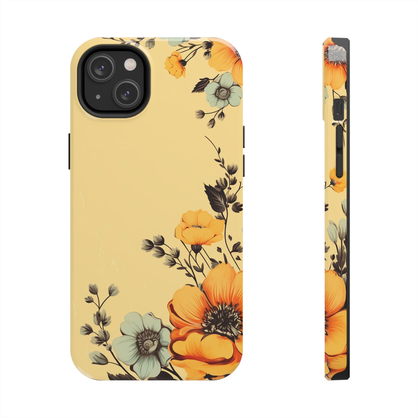 Classic Vintage Floral Case for iPhones – Timeless Elegance & Protection