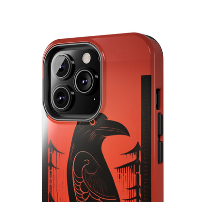 Mystic Totem: Northwest Native American Tribal Raven | Cultural Heritage iPhone Case