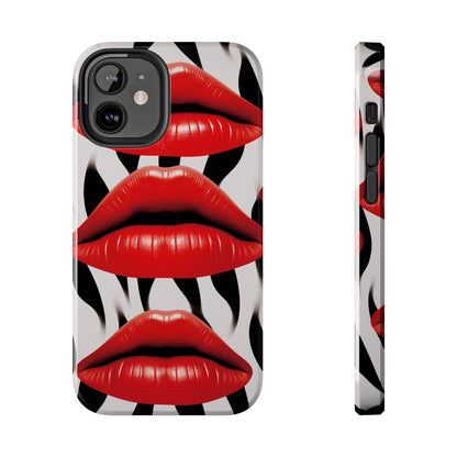 Kiss Lips iPhone Case | Expressive and Playful Design for iPhone 11, 12, 13, 14