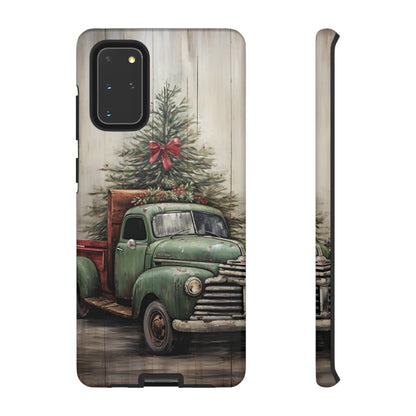 Christmas Pickup Truck Phone Case for iPhone