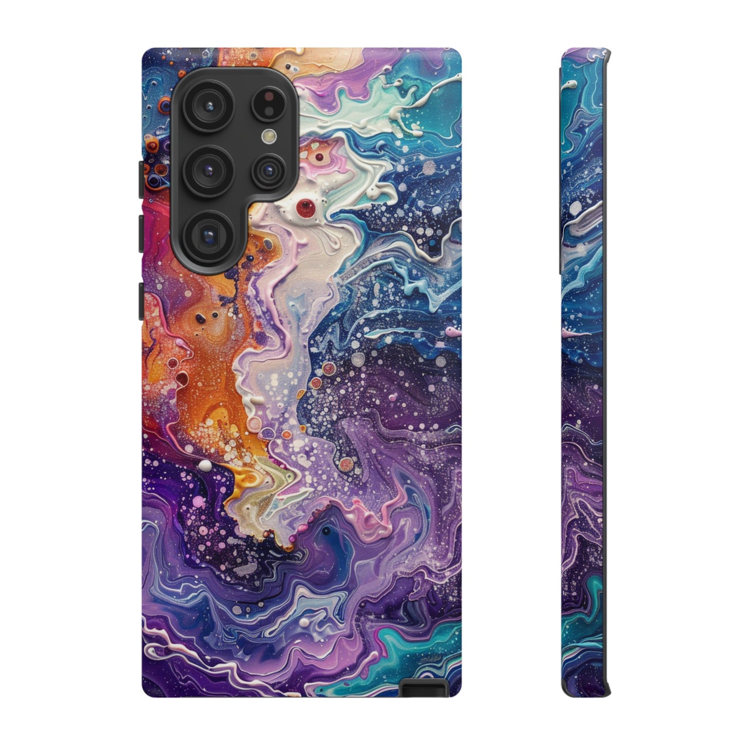 Trippy Psychedelic Color Waves Phone Case