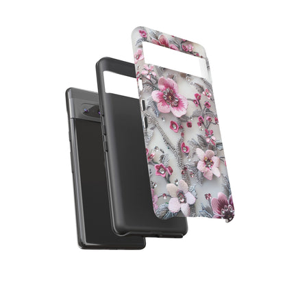 Coquette Aesthetic Floral Art iPhone 12 Case