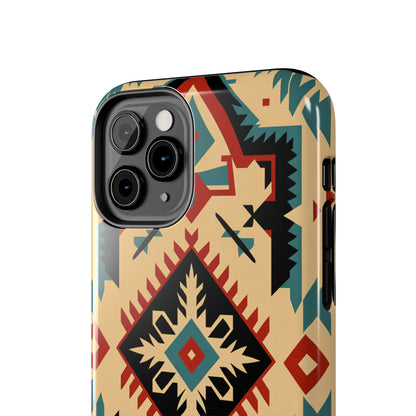 Native American Santa Fe Style Abstract iPhone Case