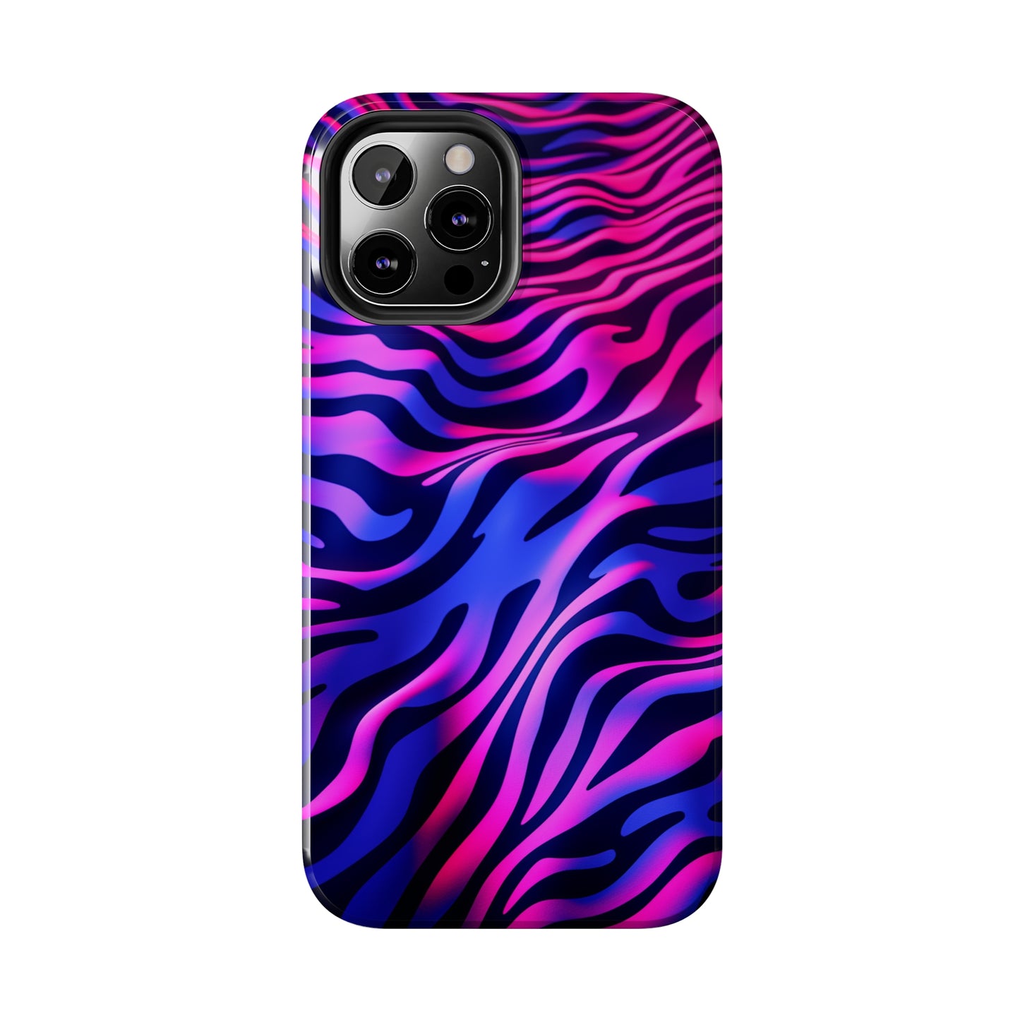 Wild Illusion: Trippy Tiger Stripes Mystique | Dynamic iPhone Case