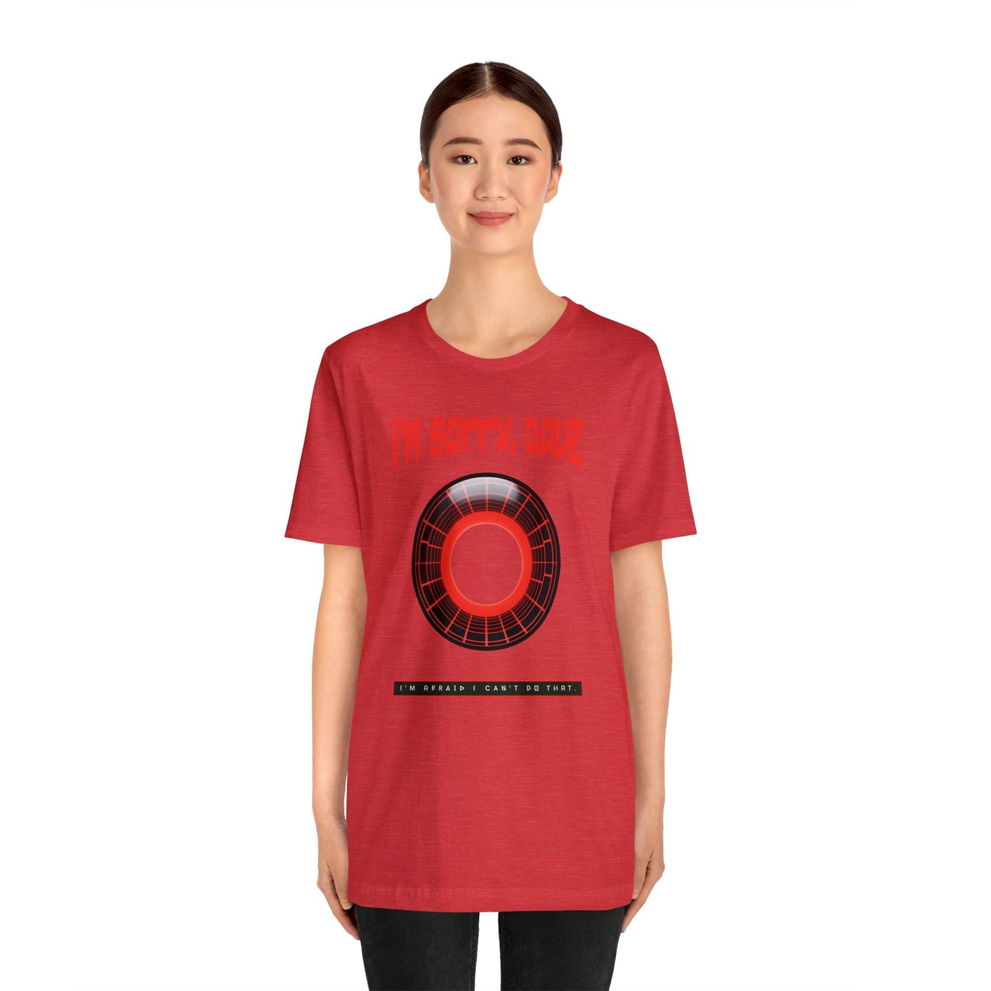 2001: A Space Odyssey Quote Tee - Classic Sci Fi Unisex Cotton Shirt with Iconic AI Line t-Shirt