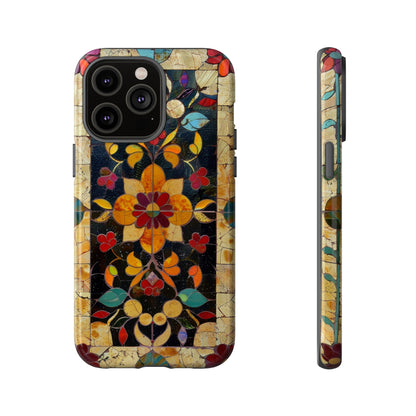 Azulejo Porcelain Vintage Tile Mediterranean Design Phone Case