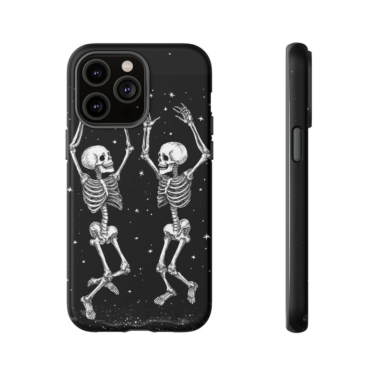 Halloween Dancing Skeletons iPhone Case