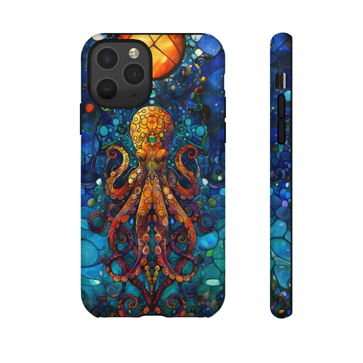 Octopus Stained Glass Undersea Magic Phone Case