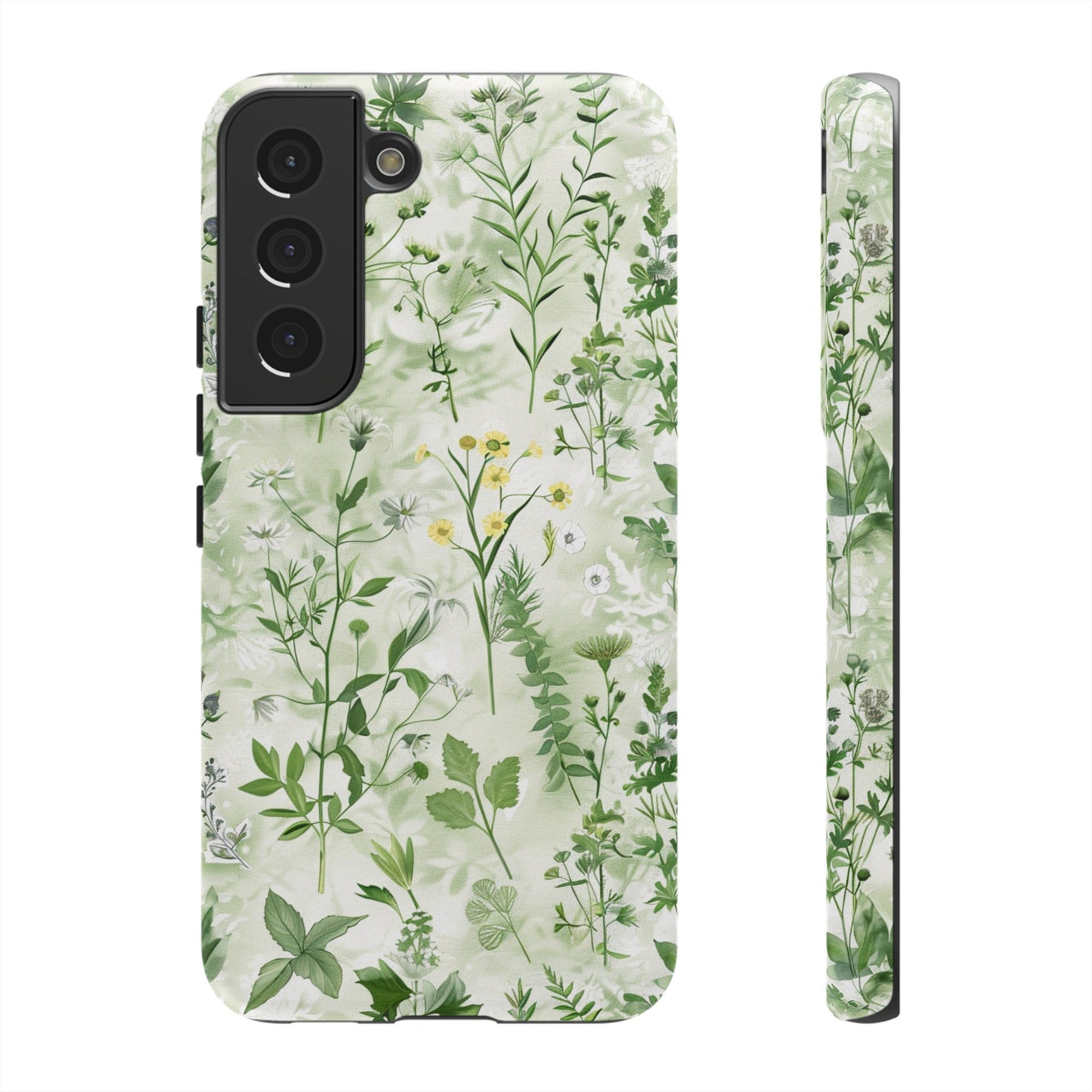 Floral Sage Green Wildflower Phone Case