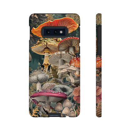 Vintage Illustration Mushroom Collage Phone Case