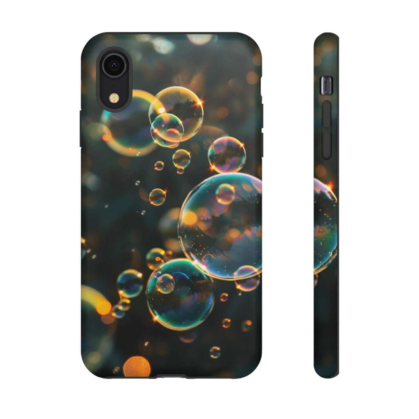 Vibrant bubble design cover for iPhone 12