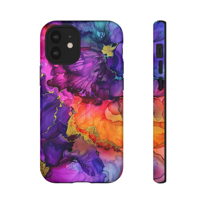 Floral Color Explosion iPhone 12 Case