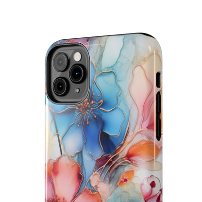 Marbled Watercolor iPhone Case | Embrace the Mesmerizing Multicolor Art