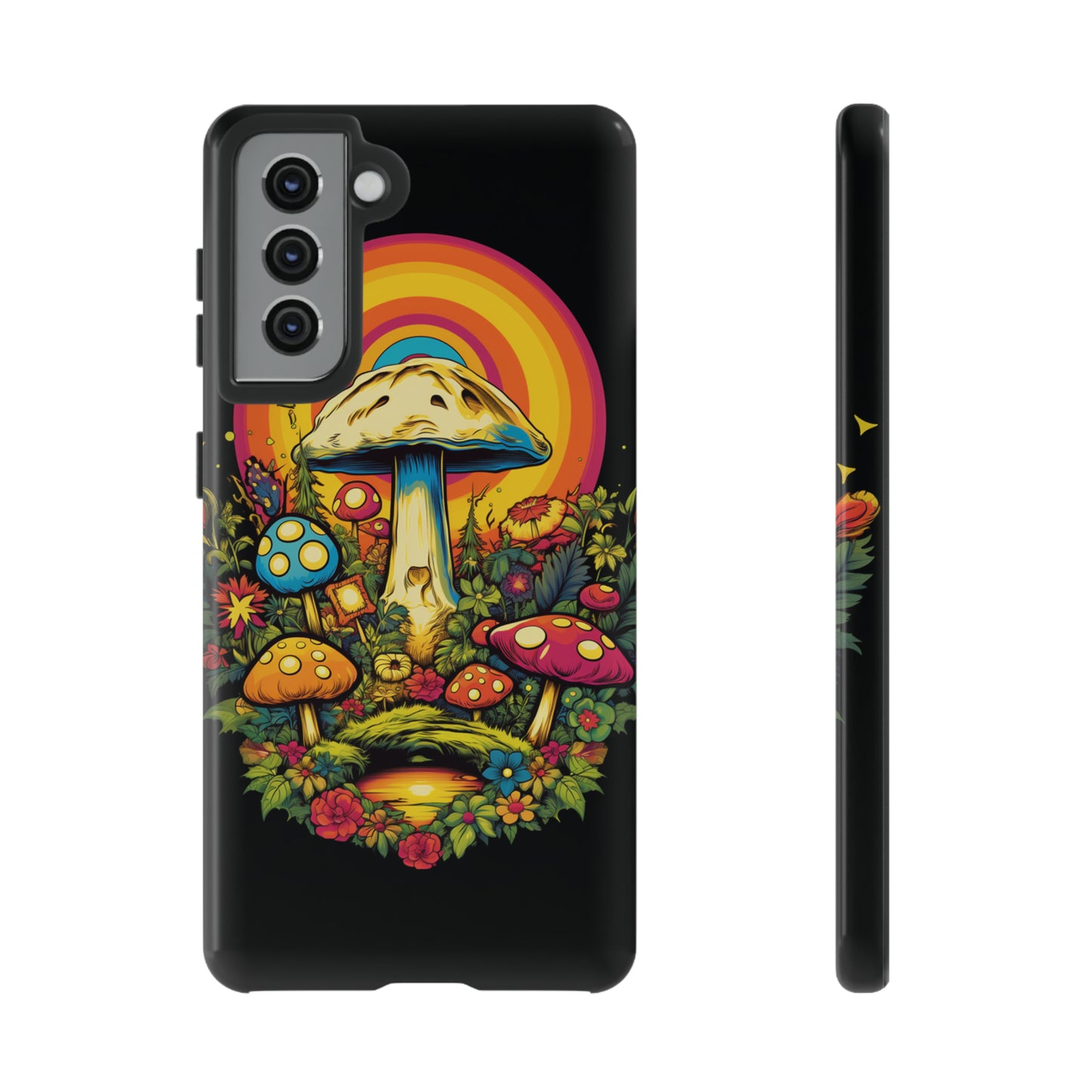 Psychedelic Art Mushroom Phone Case