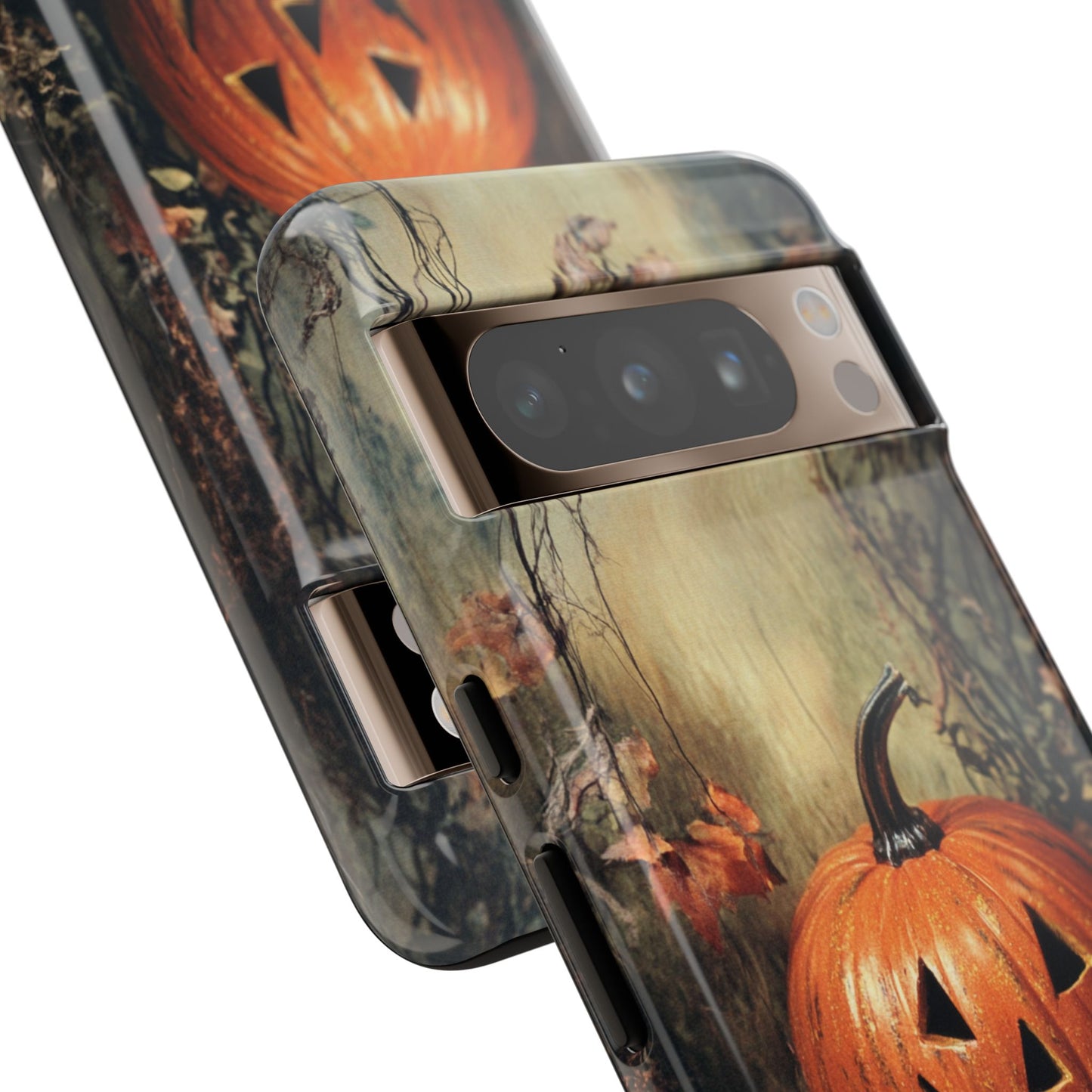 Vintage Style Halloween Jack-o'-Lantern Phone Cover