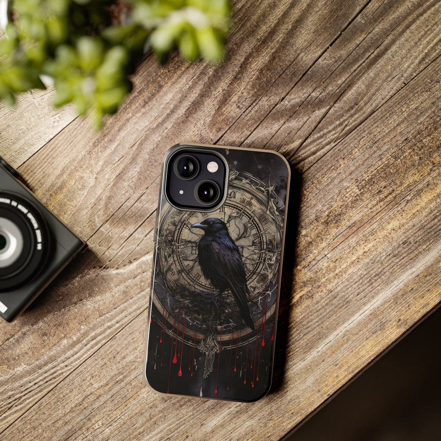 Nevermore Edgar Allan Poe iPhone Case | Embrace the Haunting Beauty of 'The Raven'